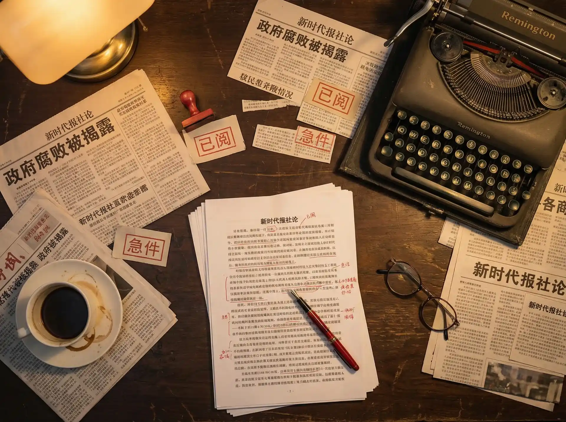 51黑料网官网 - 报社编辑部工作场景